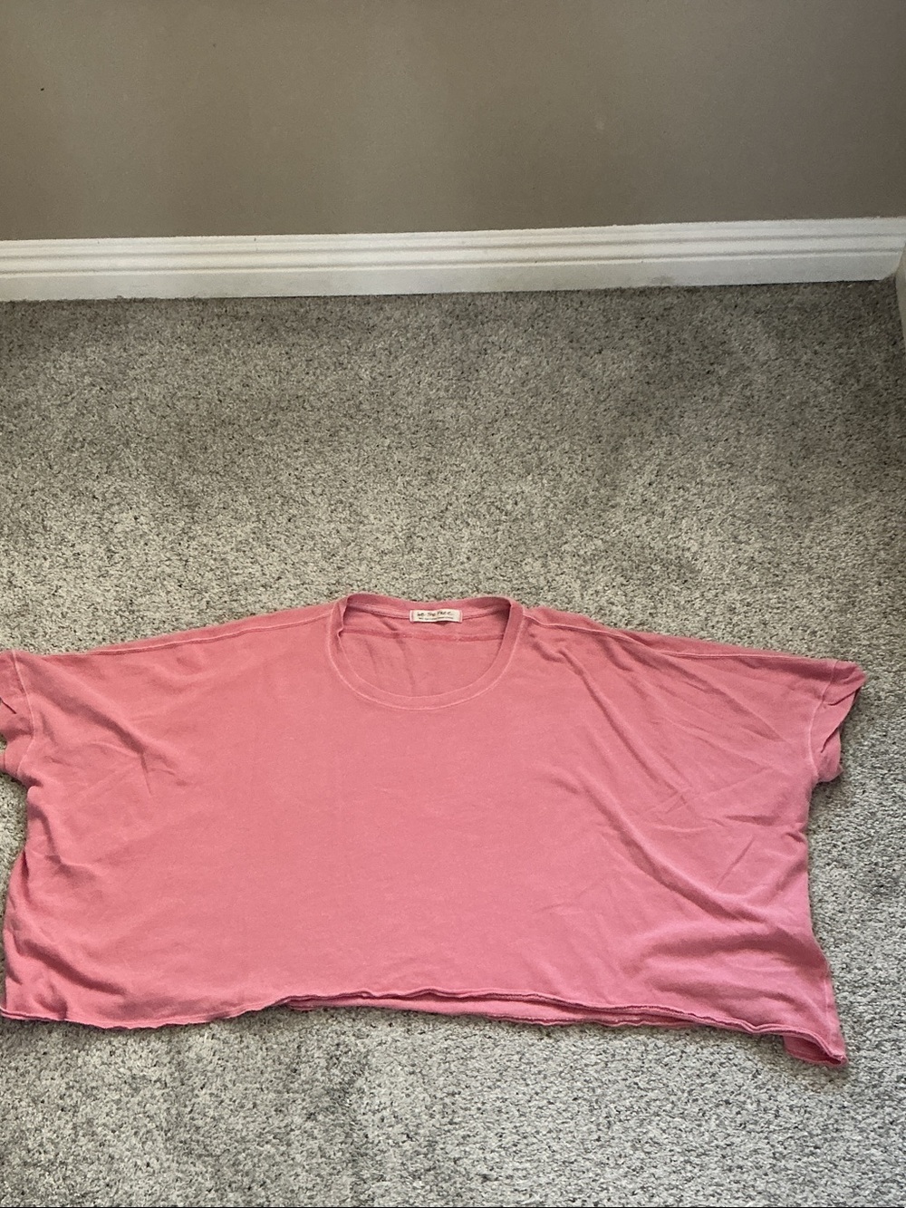 New We The Free by Free People CC Short Sleeve Tee ~ Pink - Picture 2 of 7